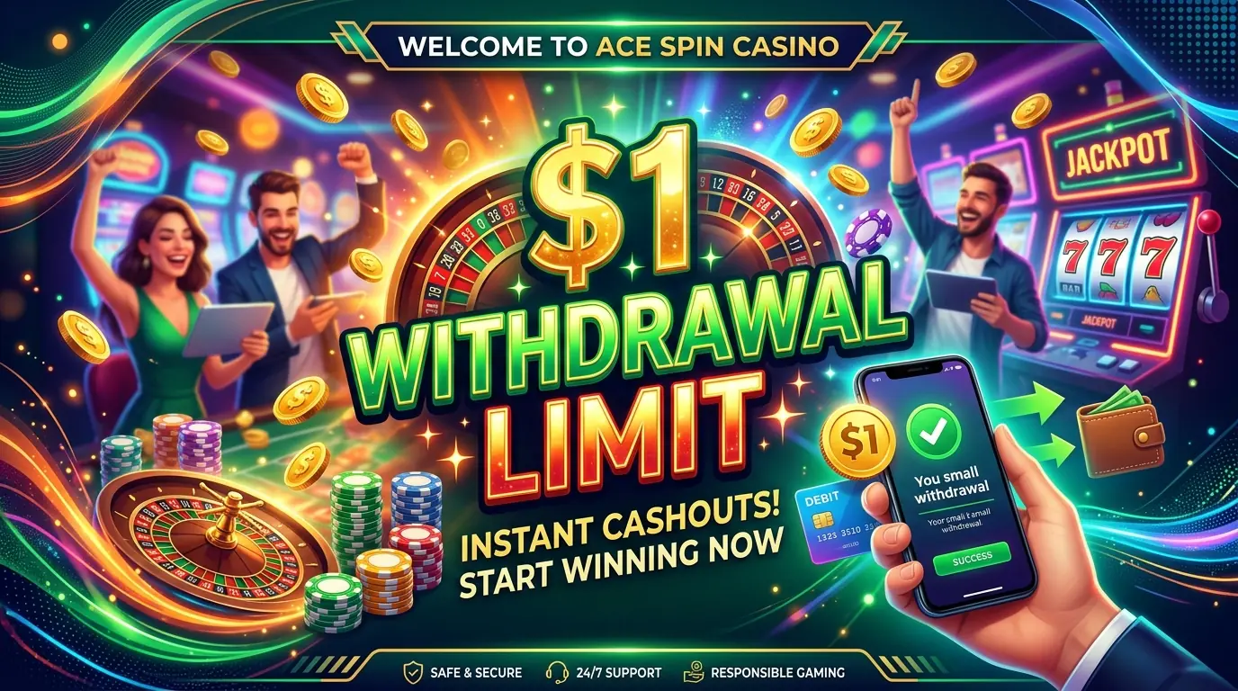 1 kr uttag hos Kaboo casino